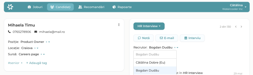 recrutor job