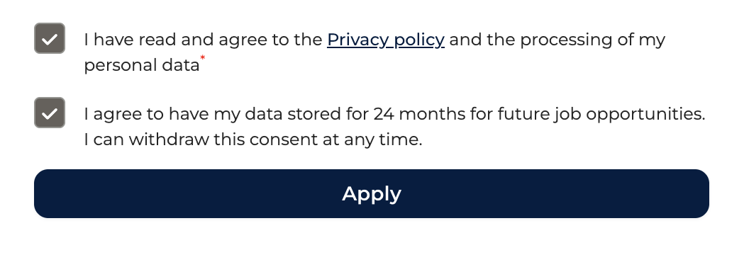 GDPR consent